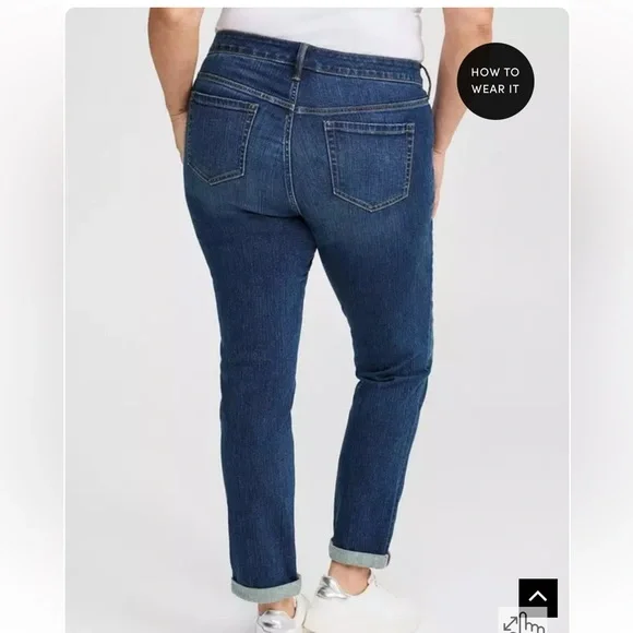 Torrid - Perfect Boyfriend Mid-Rise Jean - Size 18 - Picture 9 of 13